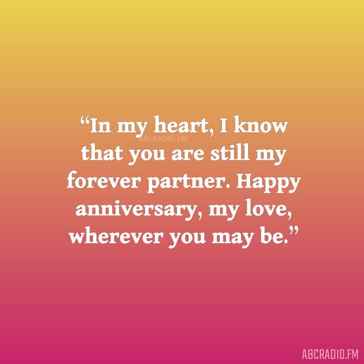 WIDOW WEDDING ANNIVERSARY QUOTES – AbcRadio.fm