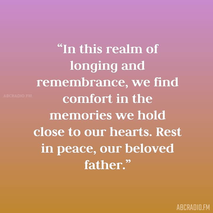 3RD DEATH ANNIVERSARY QUOTES FOR FATHER – AbcRadio.fm