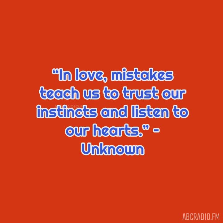 love mistake quotes